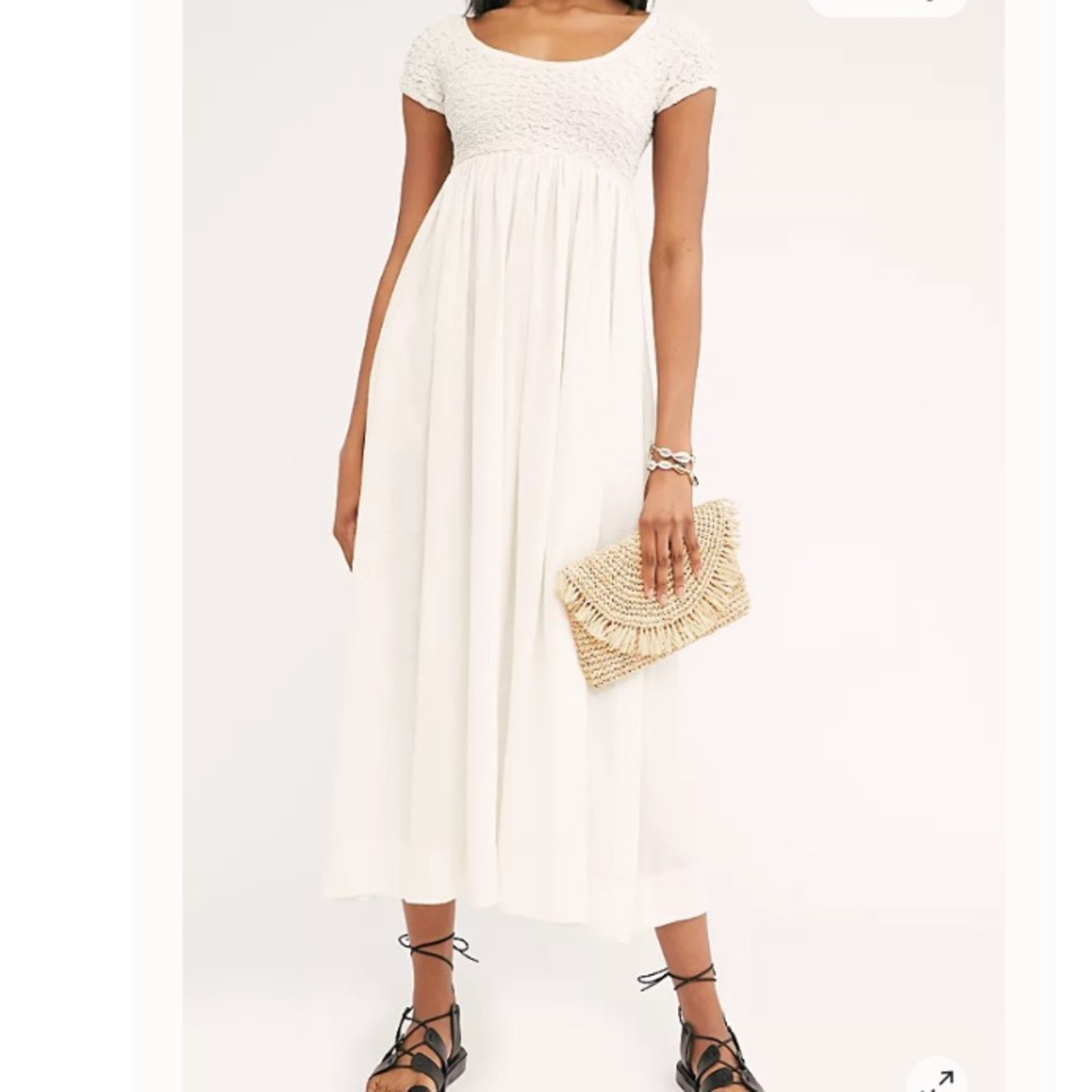 Free People All Eyes On You Midi Dress